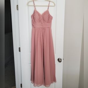 Azazie Roxie Dress Color: Dusty Rose Custom Size